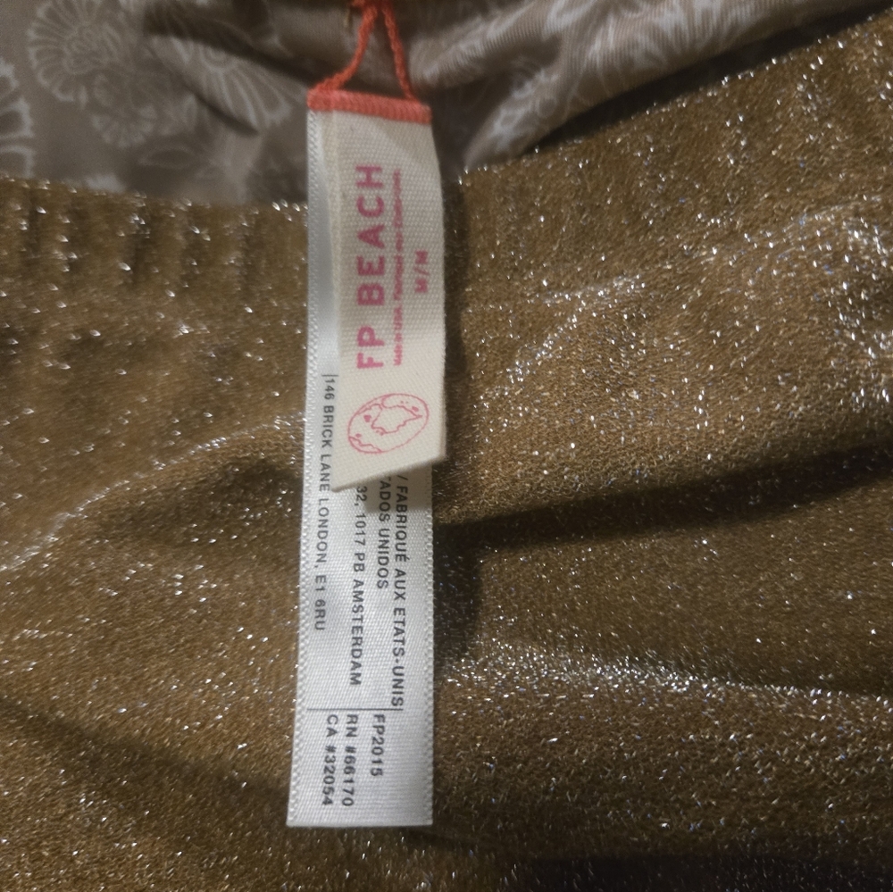 Free People Gold and Brown Bikini - Picture 4 of 4